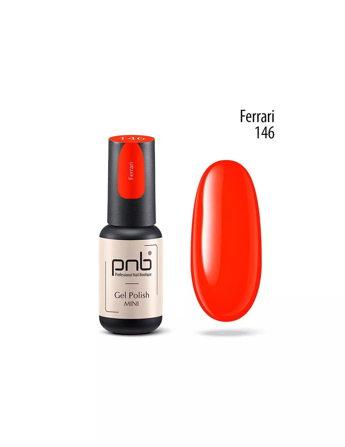 PNB Esmalte semipermanente mini - 146 Ferrari - 4ml