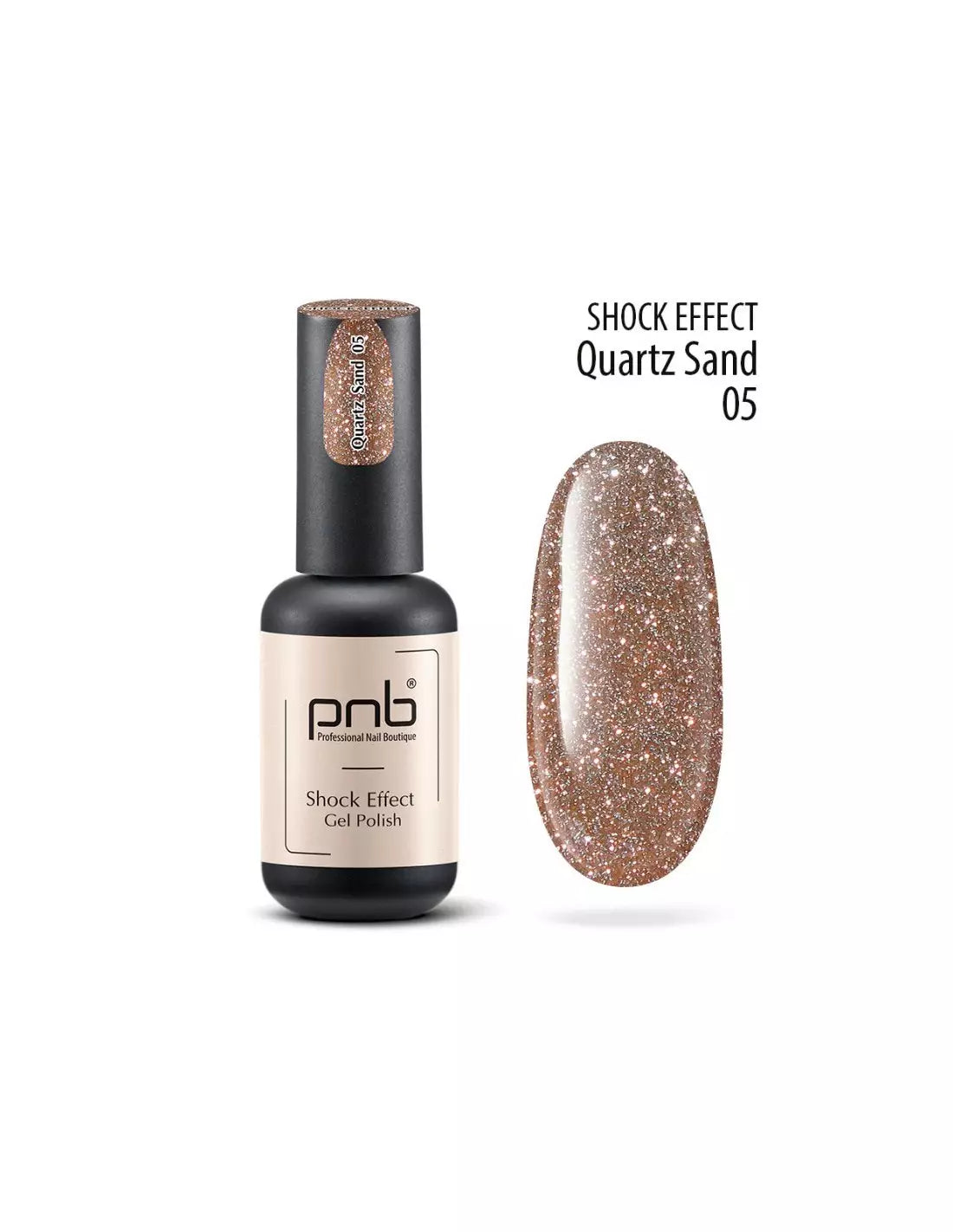 PNB Esmalte semipermanente Shock Effect - 05 Quartz Sand - 8ml