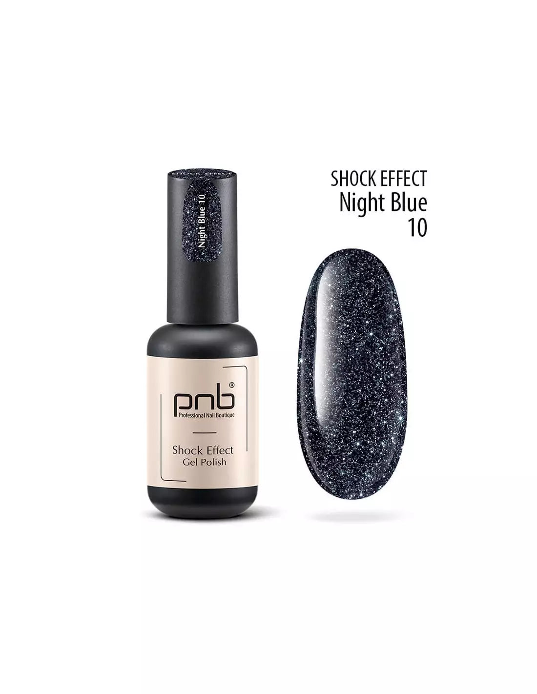 PNB Esmalte semipermanente Shock Effect - 10 Night Blue - 8ml