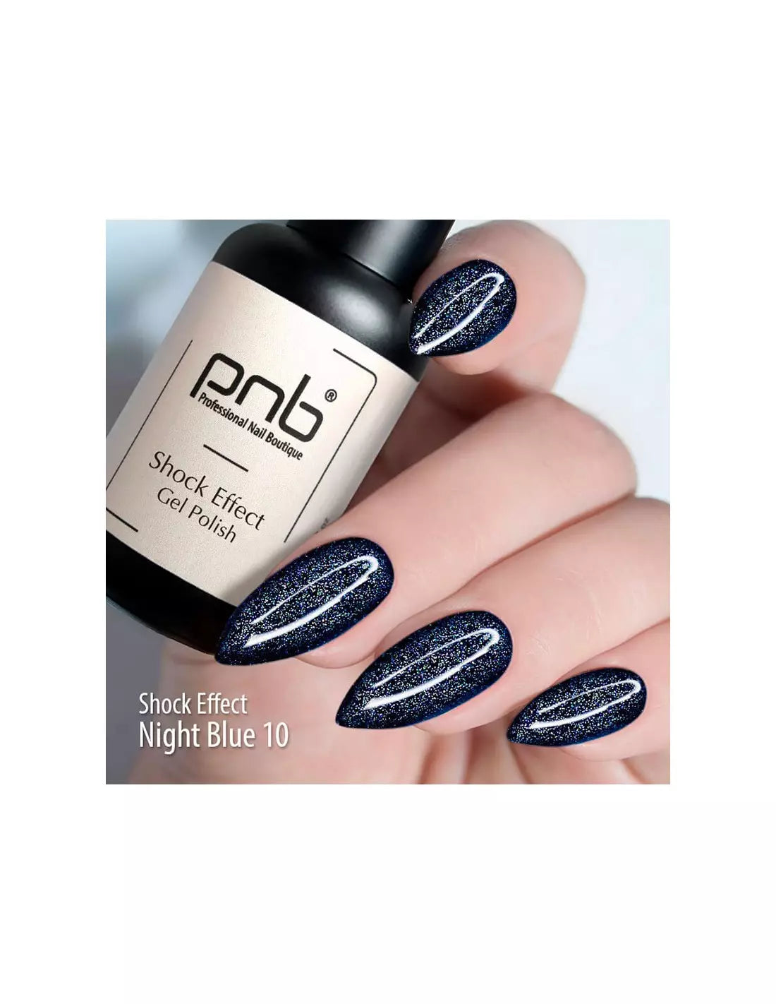 PNB Esmalte semipermanente Shock Effect - 10 Night Blue - 8ml