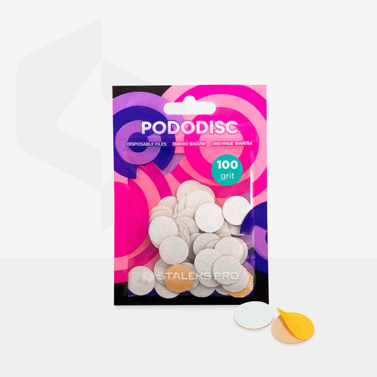 Recargas Blancas Para Disco De Pedicura PODODISC STALEKS PRO S (50 Uds)